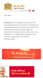 Mobile Screenshot of gam-legalalliance.com